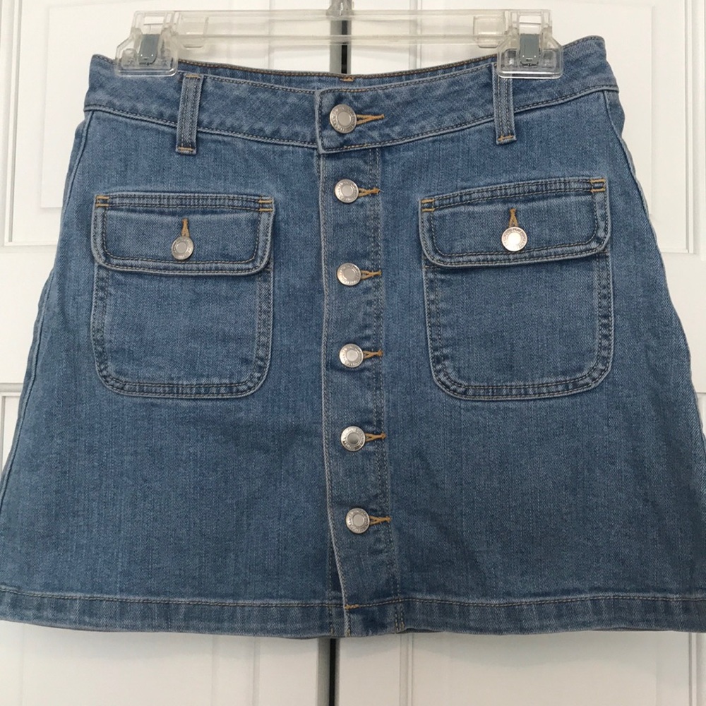 American Eagle Denim Jean Skirt